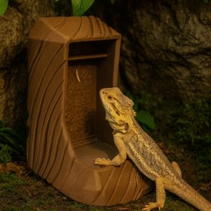 Reptile Insect Feeder Pro Tree Stump Edition